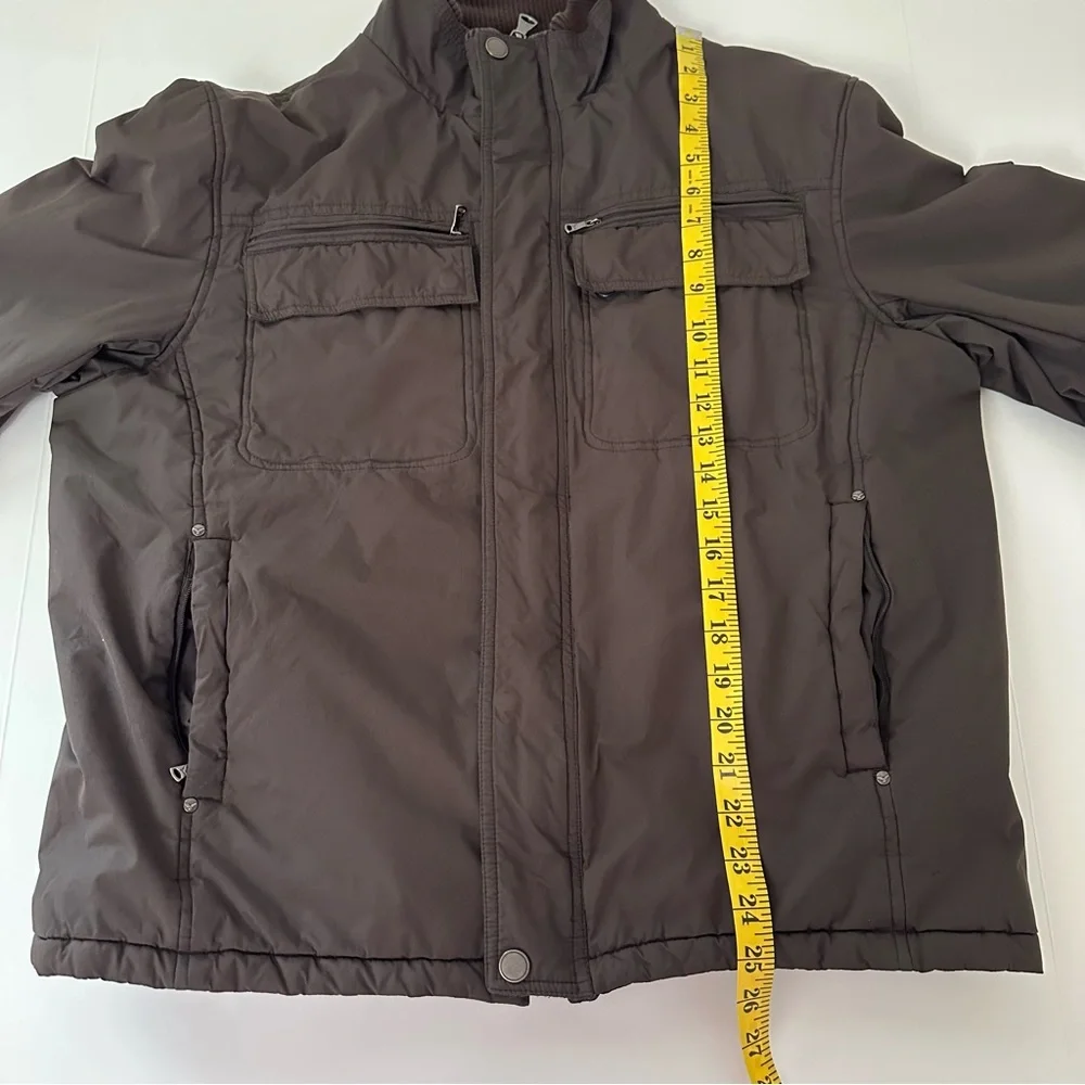 Hawke & Co Dark Brown Utility Jacket‎